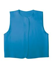ソフトサテン　ベスト　青　C