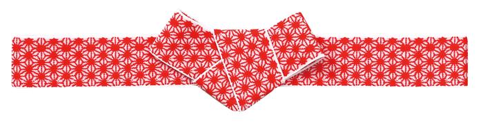 かんたん千代結びはちまき　赤0