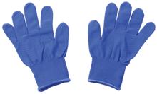 カラーライト手袋　青