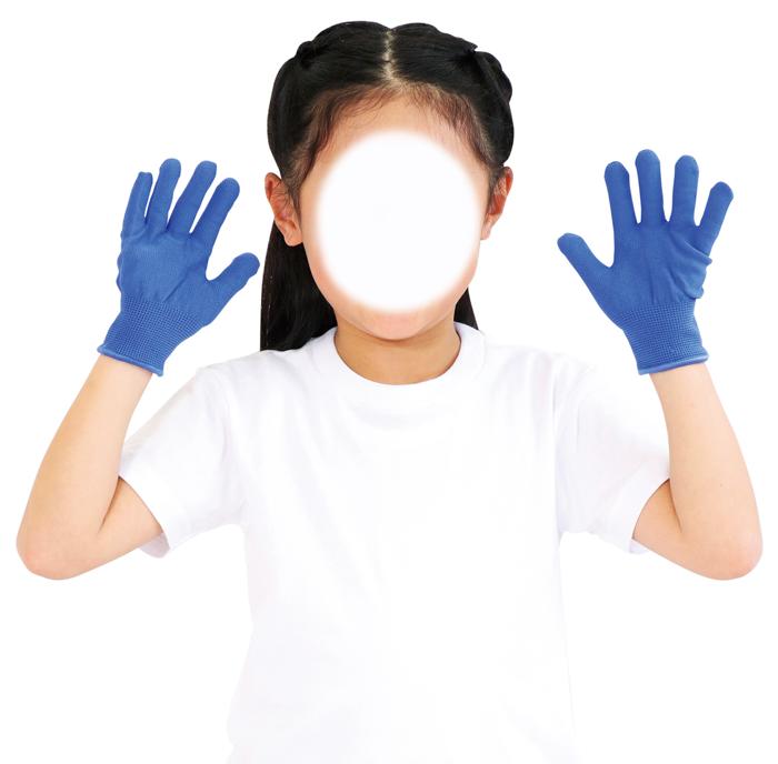 カラーライト手袋　黄1