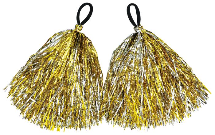 ヒラヒラハンドフリーポンポン　ゴールドシルバー0