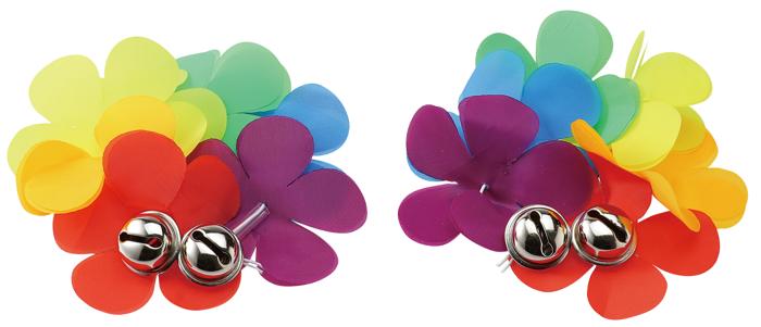 はなのうでわ　鈴付　小　レインボー0