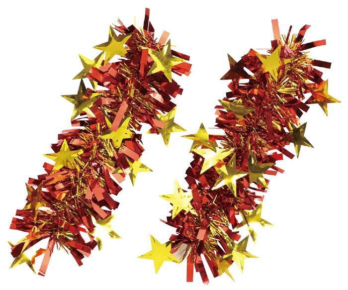 キラキラパッチンリストバンド　2個組　赤/金0