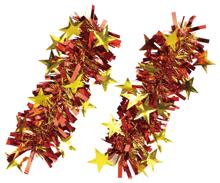 キラキラパッチンリストバンド　2個組　赤/金