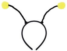 ポンポンカチューシャ　黄