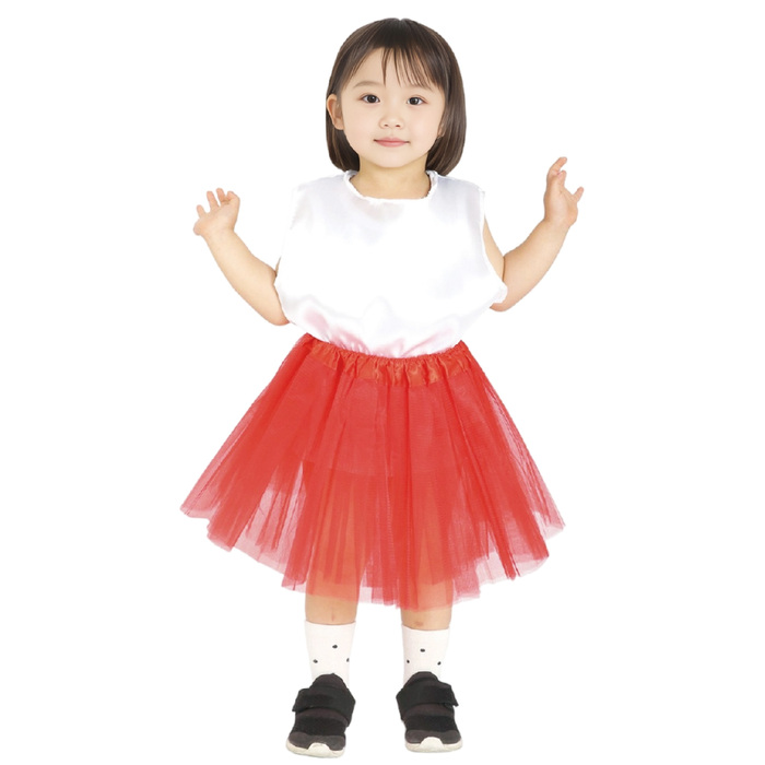セット衣装　スカート　赤　C0