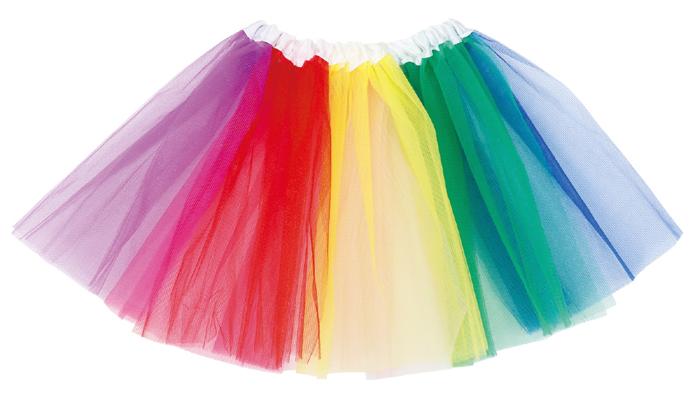 セット衣装　スカート　レインボー　C2