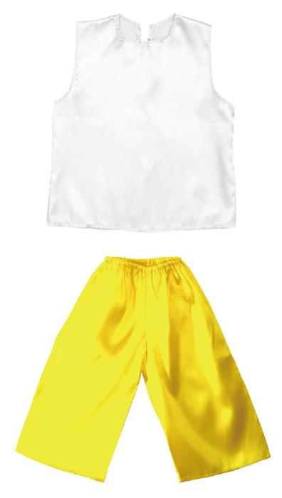 セット衣装　ズボン　黄　J1