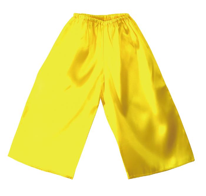 セット衣装　ズボン　黄　J2