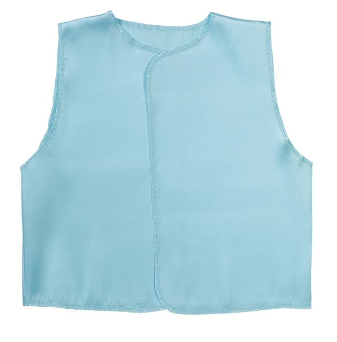 ソフトサテン　ベスト　水　J0