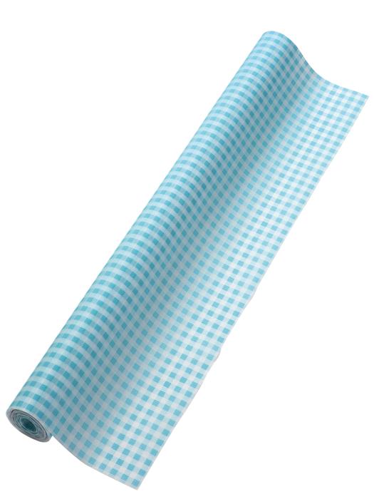 カラー不織布　10m巻　ギンガムチェック　水0