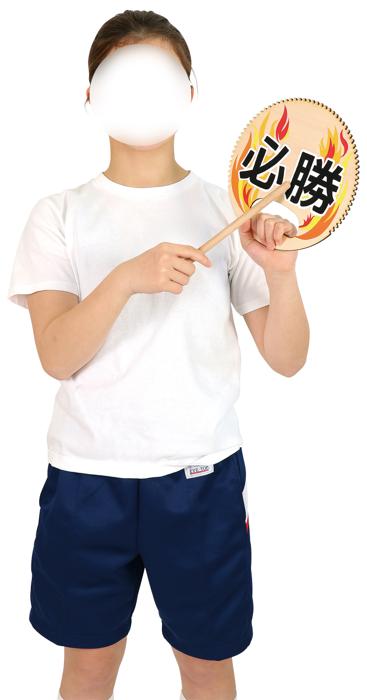 ベニヤ太鼓　バチ付1