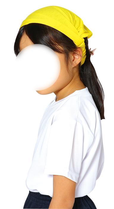 カラーヘアーターバン　黄2