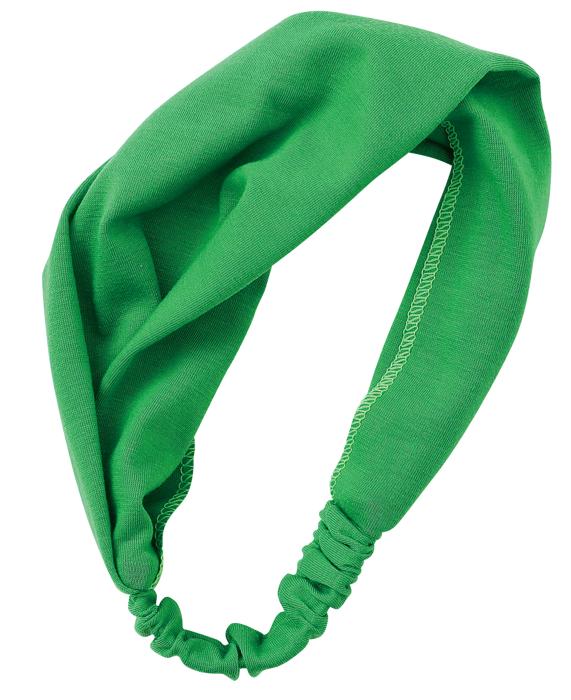 カラーヘアーターバン　緑0