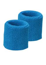 ふんわりタオル地リストバンド　水色