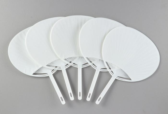 うちわ　小　5枚組1