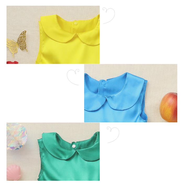 プリンセスドレス　ブルー&イエロー5