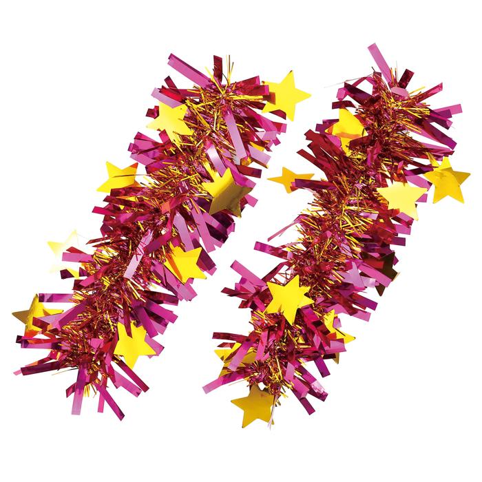 キラキラパッチンリストバンド　2個組　桃/金0