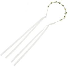 カチューシャ　花冠　ホワイト