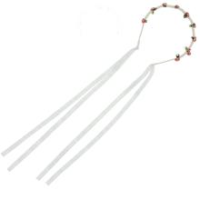 カチューシャ　花冠　ピンク