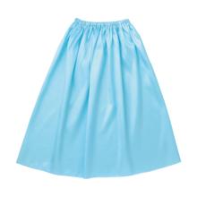 ソフトサテン　マント・スカート　ストレート　水