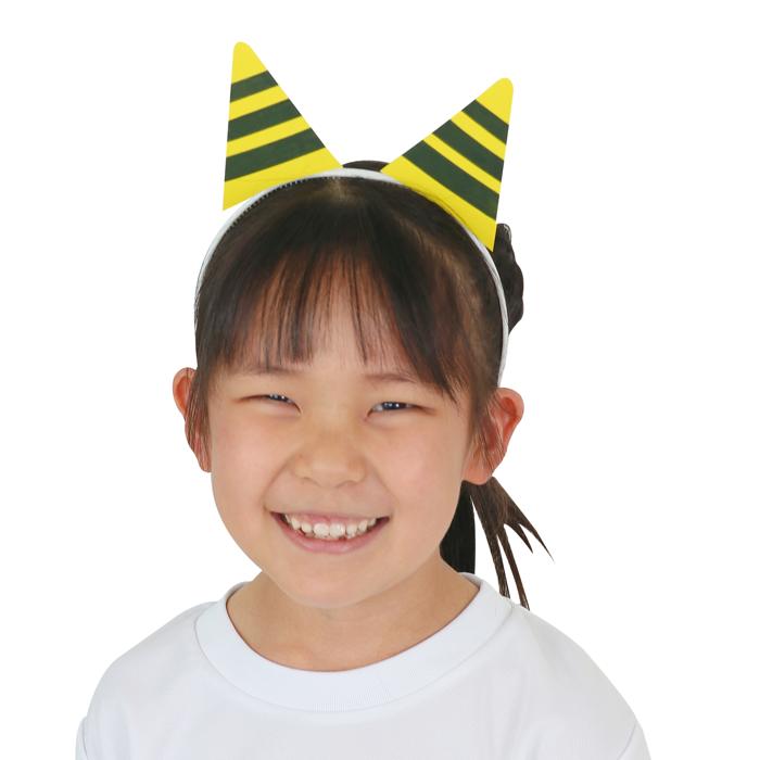 ウサギ耳付きカチューシャ　ホワイト3