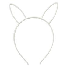 ウサギ耳付きカチューシャ　ホワイト