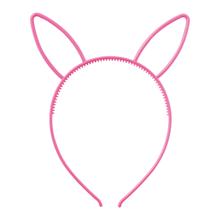 ウサギ耳付きカチューシャ　ピンク