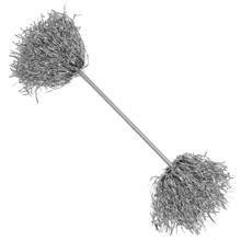 キラキラポンポンバトン　シルバー