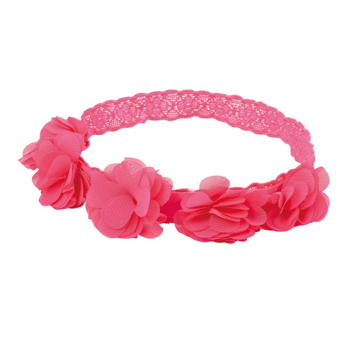 花のターバン　桃0