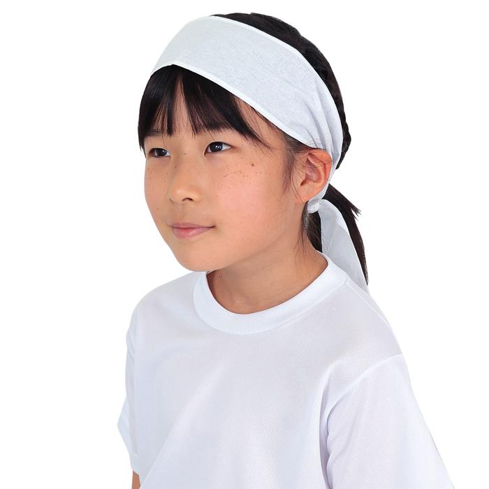 ワイドはちまき　白4