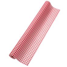 カラー不織布　ギンガムチェック　赤　4m切売