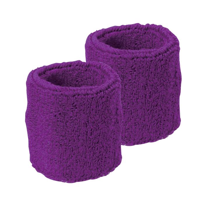 ふんわりタオル地リストバンド　紫0
