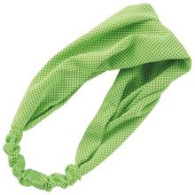 冷感ヘアバンド　蛍光グリーン