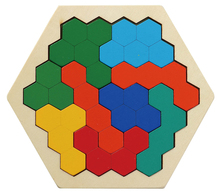 木製ヘキサゴンパズル