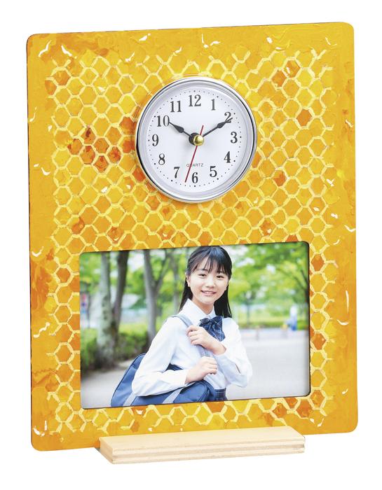 おえかきフォトフレームクロック0