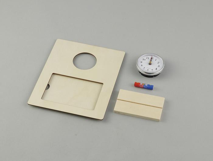 おえかきフォトフレームクロック2