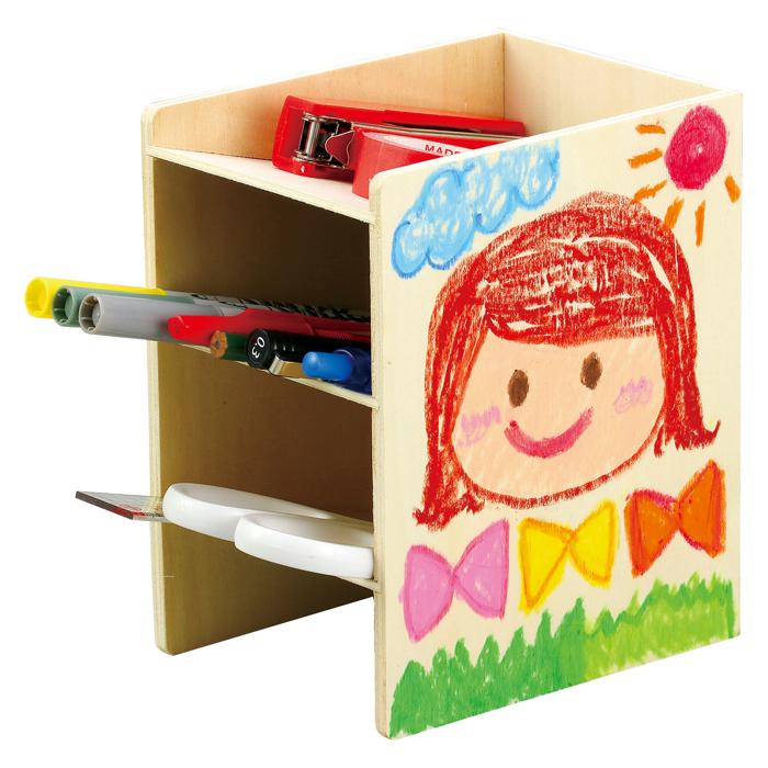 木製おえかきペンスタンド2