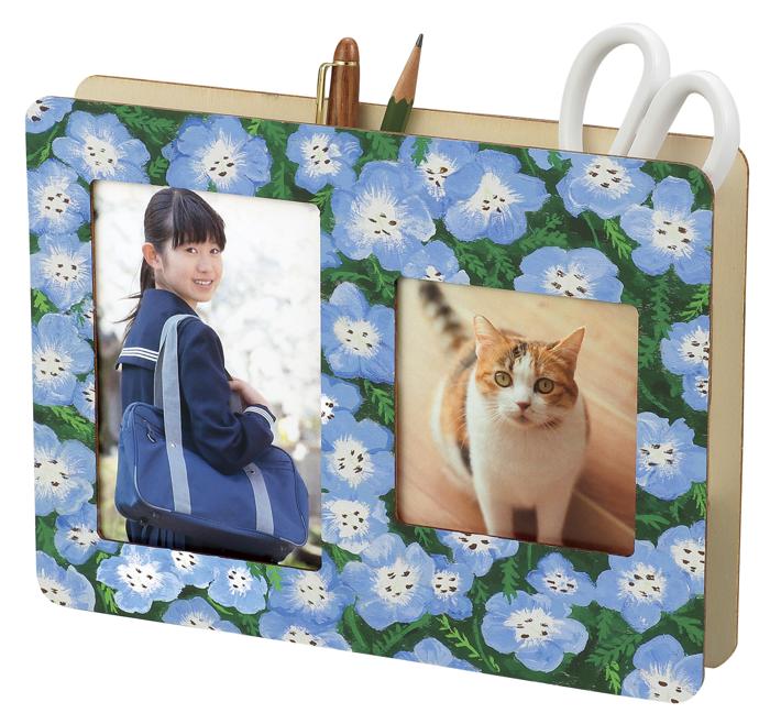 木製小物入れ2ポケット0