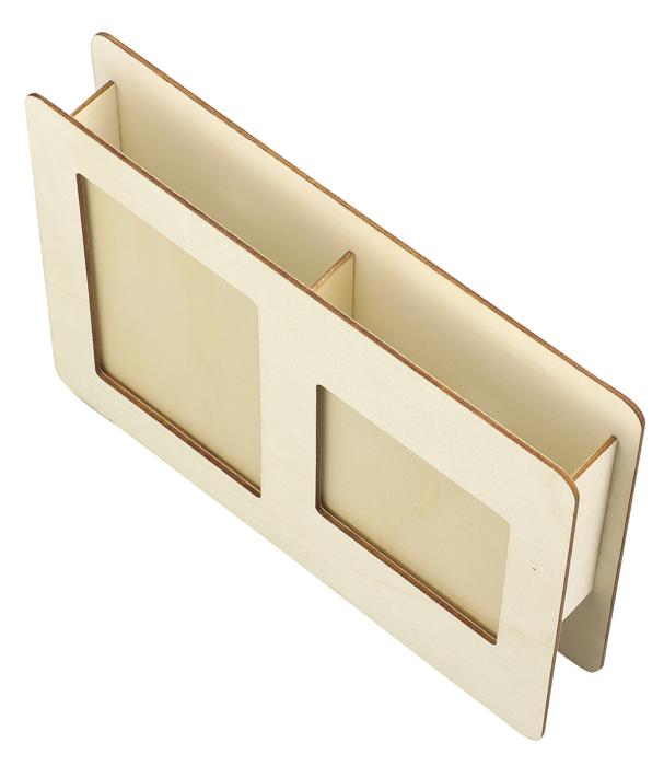 木製小物入れ2ポケット1