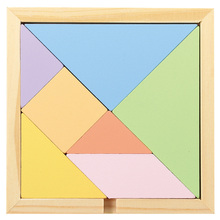 木製タングラムパズル