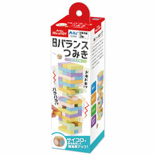 木製バランスつみき　パステル