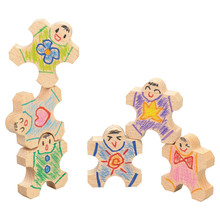 木製バランスマスコット　無着色