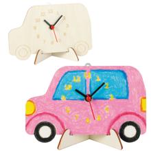 木製時計工作キット　くるま