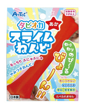 タピオカスライムねんど　赤