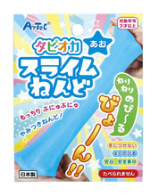 タピオカスライムねんど　青