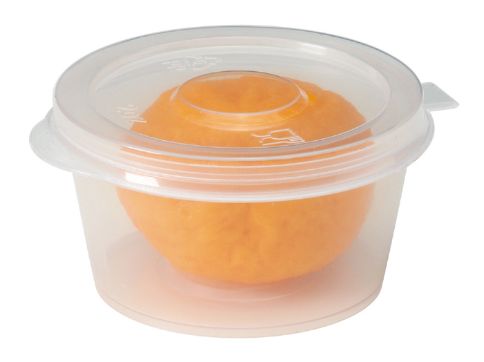 タピオカスライムねんど　オレンジ7