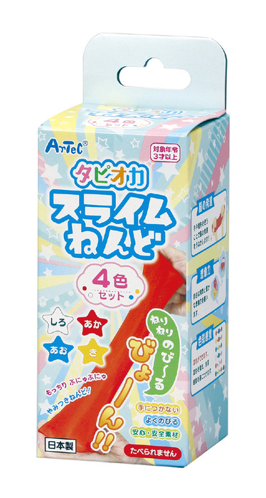 タピオカスライムねんど　4個セット6
