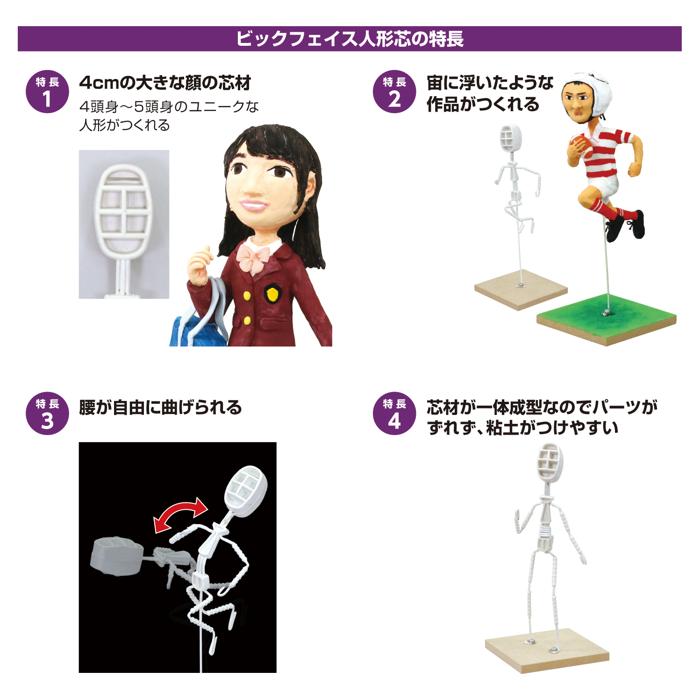 ビッグフェイス人形芯材4