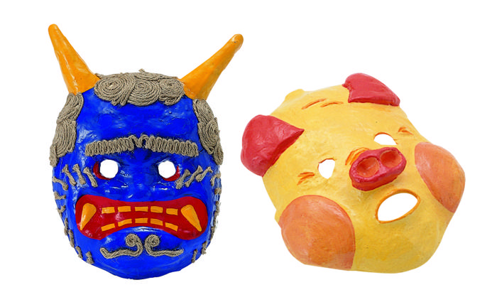 メッシュお面芯　芯材のみ／メッシュお面芯1